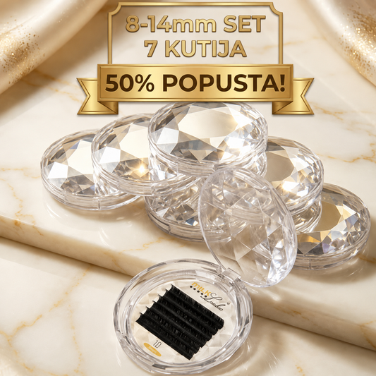 1D Gold Lashes LUX trepavice SET