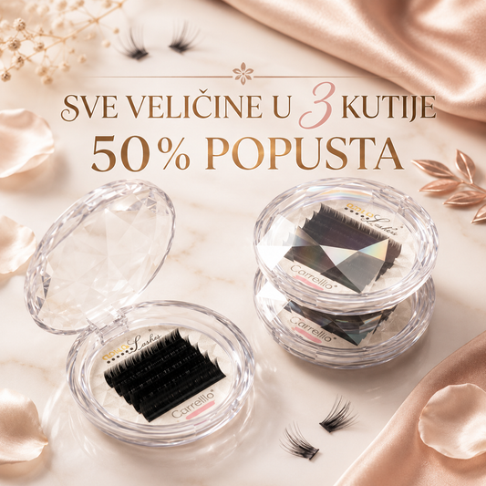 3D+ CAMELLIA trepavice SET