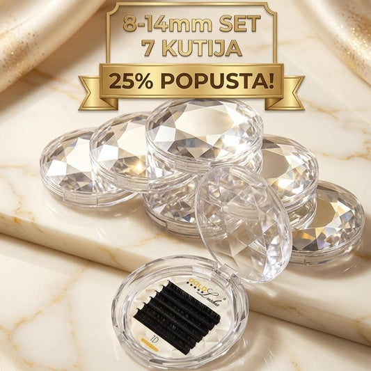 2D Gold Lashes LUX trepavice SET