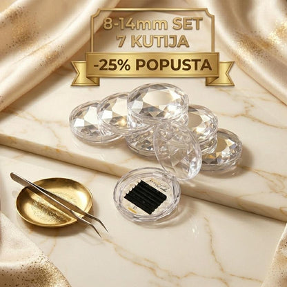 3D+ Gold Lashes LUX trepavice SET
