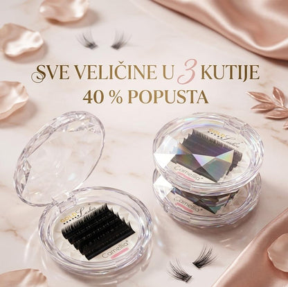 3D+ CAMELLIA trepavice SET