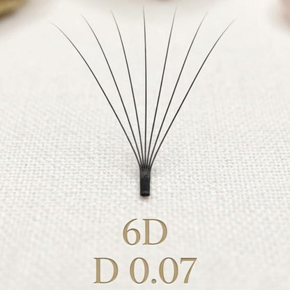 6D Gold Lashes trepavice